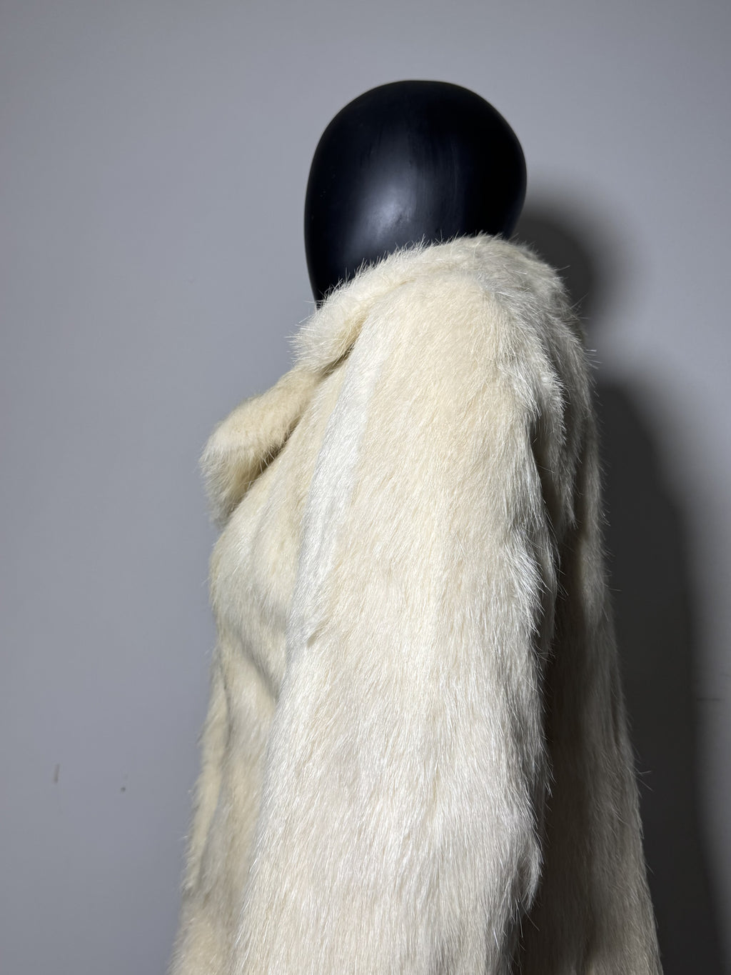 Luxury Genuine Mink Fur Coat for Women | Real Mink Fur Long Coat | Cream & Golden Beige Two Tone Mink Coat | Elegant Winter Outerwear