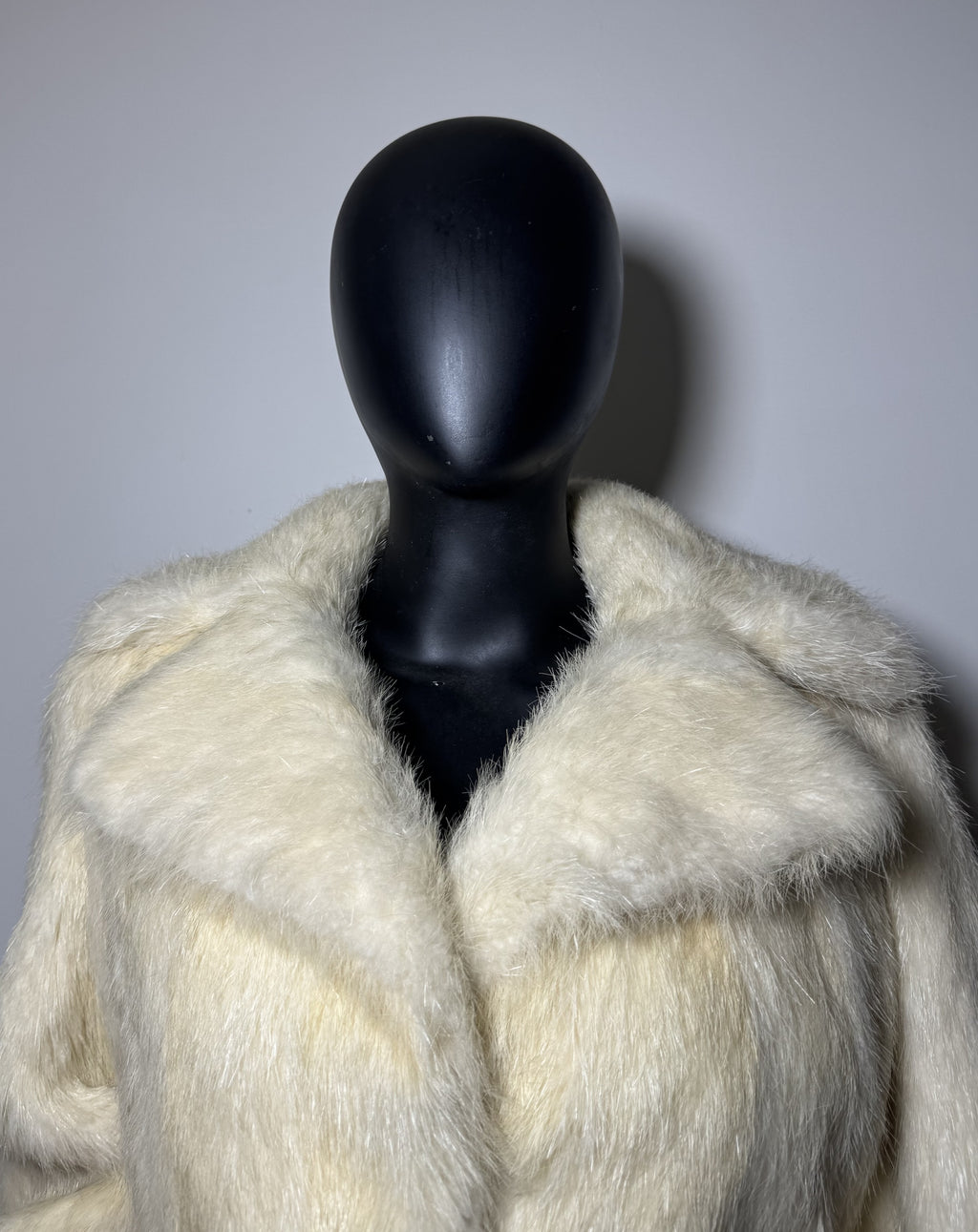 Luxury Genuine Mink Fur Coat for Women | Real Mink Fur Long Coat | Cream & Golden Beige Two Tone Mink Coat | Elegant Winter Outerwear